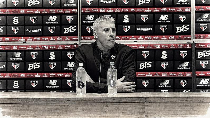 Hernán Crespo, técnico do São Paulo (Foto: Rafaela Cardoso/Lance!)