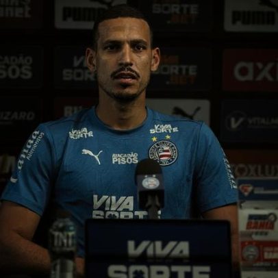 Bahia fica sem zaga titular e abre espaço para Gabriel Xavier