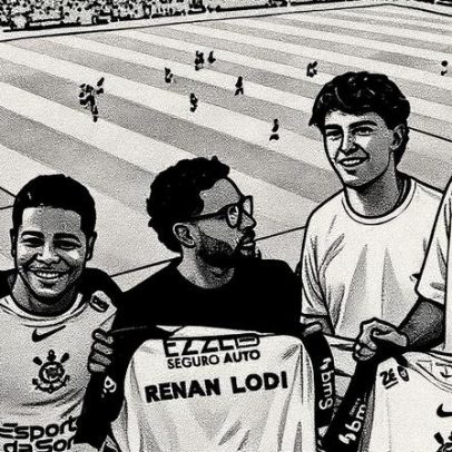 Ex-Barcelona e cria do Terrão prestigiam o Corinthians em Itaquera