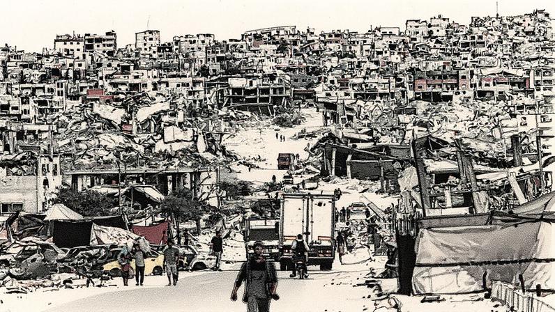 Tendas de 13 mil famílias deslocadas sofrem com chuvas de inverno em Gaza