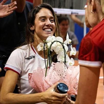Tijuca vence pela primeira vez na Superliga e dedica vitória à atleta baleada