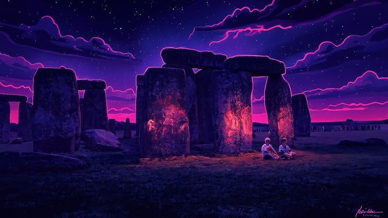 In June last year the prehistoric structure in Wiltshire was targeted with cornflour, talcum powder and orange dye Courtesy of Just Stop Oil
