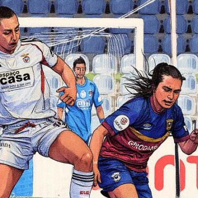 Benfica leva a melhor em duelo com o fantasma azul-grená