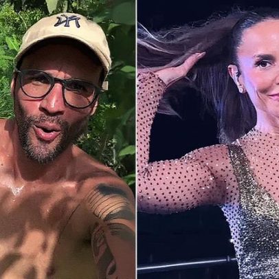 Ex de Ivete reaparece após separação exibindo músculos