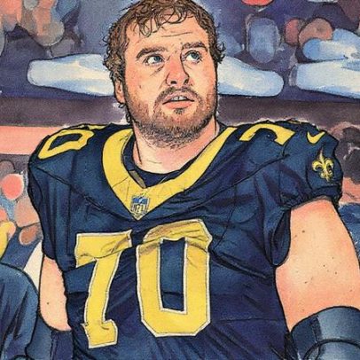 Saints trocam Trevor Penning pelos Chargers por escolha de sexta rodada de 2027