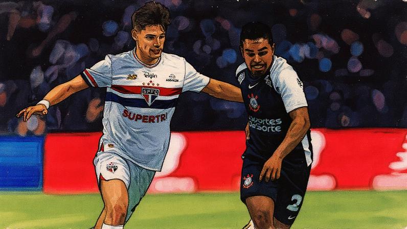 Corinthians e São Paulo se enfrentam na Ne Química Arena (Foto: Rodrigo Coca/Agência Corinthians)