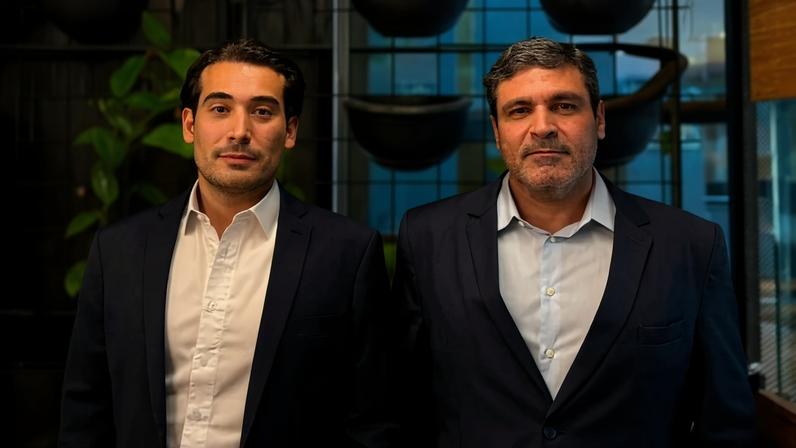 (da esq. para dir.) Pedro Plastino e Rodrigo Brandão