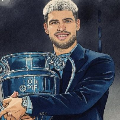 Alcaraz celebra conquista do número 1 do mundo