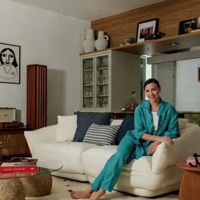 Alice Wegmann exibe decoração de casa com arte, cores e afeto