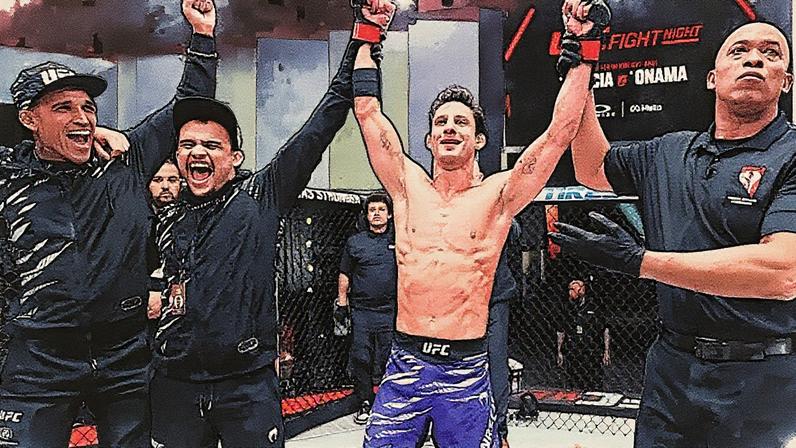 Allan Puro Osso venceu Cody Durden no UFC Vegas 110 (Foto: Reprodução/Instagram: @allanpuroosso)
