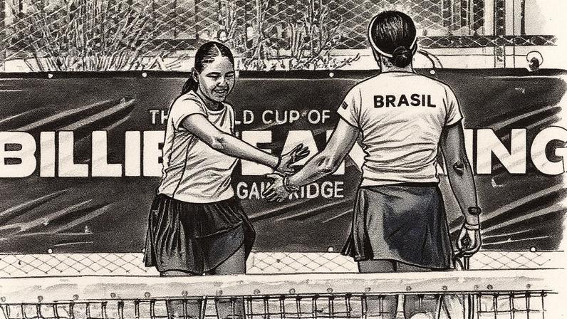 Ana Cruz e Nauhany Silva (Foto: ITF)