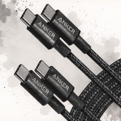 Cabo USB-C de 1,8 m cai para 4 dólares e fica 8 vezes mais barato que o da Apple