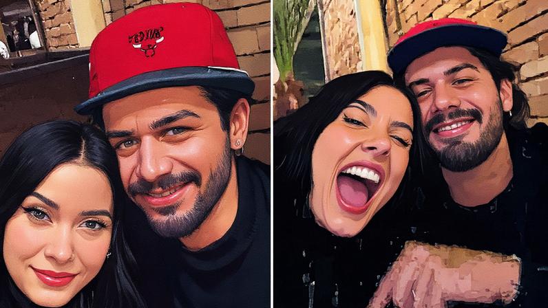 Zé Felipe e Ana Castela curtem noitada a dois — Foto: Reprodução/Instagram