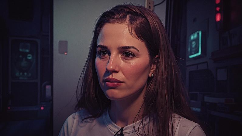 Marina Ruy Barbosa interpreta Suzane von Richthofen em 'Tremembé' — Foto: Reprodução/Prime Video