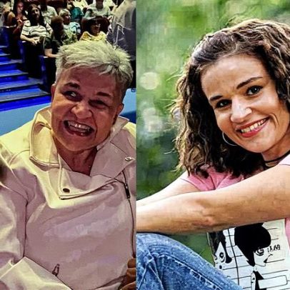 Claudia Rodrigues celebra noite romântica com a esposa