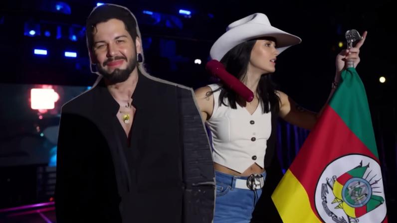 Ana Castela improvisa para driblar ausência de Zé Felipe em show