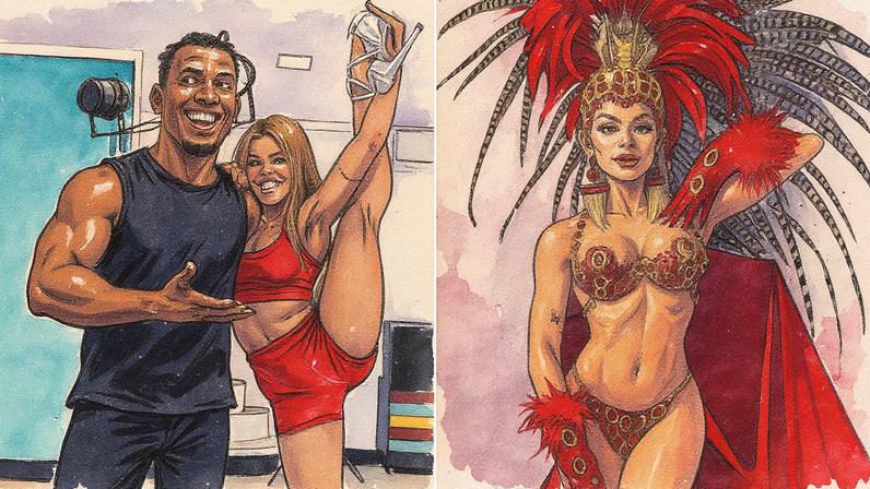 Bia Michelle, musa do Salgueiro — Foto: Divulgação