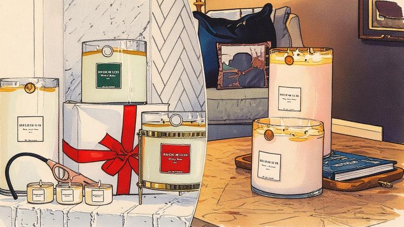Big candles, bargain prices. Big Ass Luxuries
