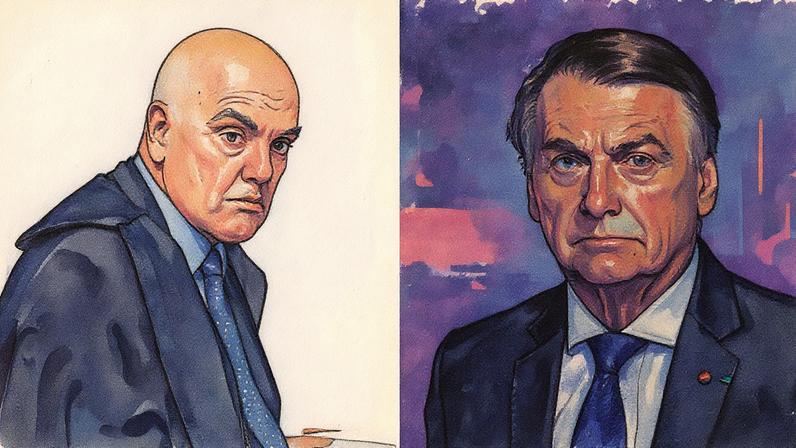 Para juristas, decisão de Moraes é desproporcional e atende a finalidades políticas (Foto: Rosinei Coutinho e Ton Molina/STF)