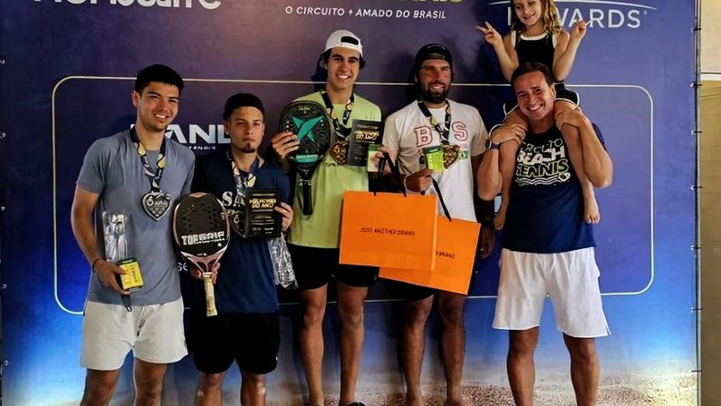 Francisco Funicello, de boné branco (Foto: Trid Produtora)