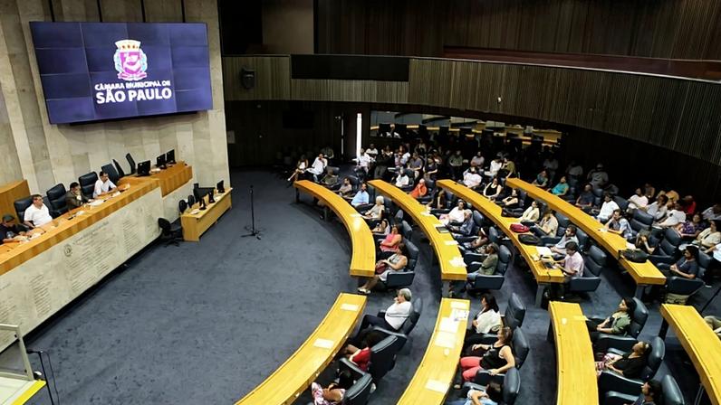 A Câmara Municipal de São Paulo aprovou um pacote de benefícios fiscais e administrativos voltados às igrejas. Foto: Câmara SP