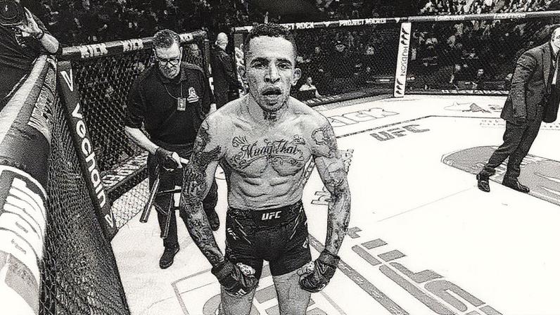 Carlos Prates em ação no UFC (Foto: Divulgação/UFC)