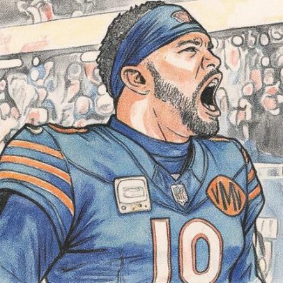 Bears impressionados com Caleb Williams, o unicórnio, após nova virada