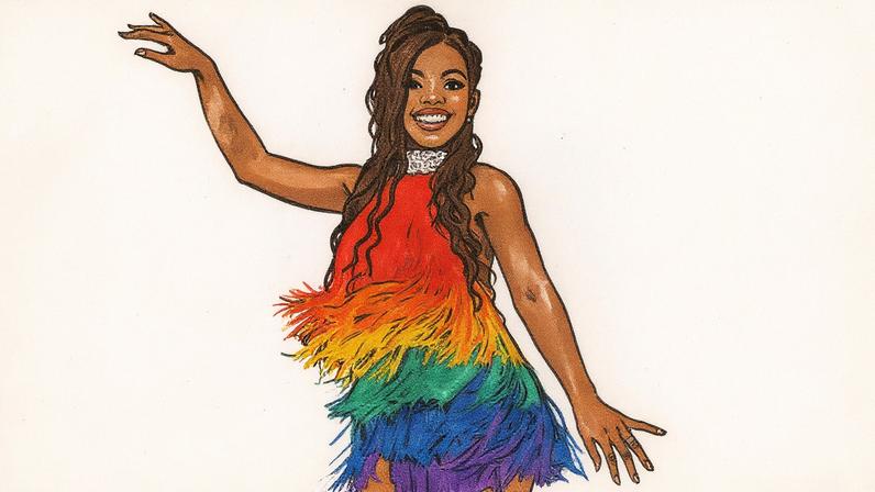 Claudia Santos vai desfilar pela escola de samba Paraíso do Tuiuti no Carnaval 2026 — Foto: Divulgação