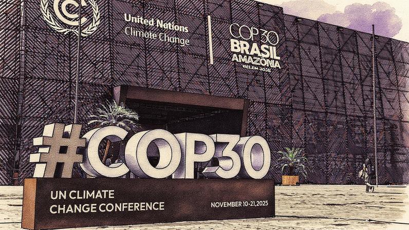 A COP 30 acontece no Parque da Cidade, área onde funcionava o antigo aeroporto de Belém. (Foto: Tânia Rêgo/Agência Brasil)