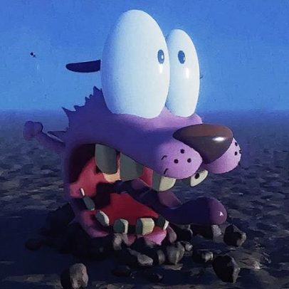 Novo jogo de coragem, o cão covarde, parece assustador e chega em breve