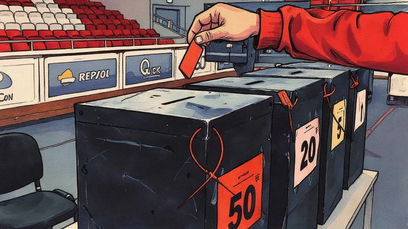 Contagem em tempo real das eleições do Benfica