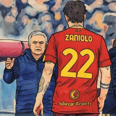 Zaniolo elogia Mourinho como treinador e como pessoa