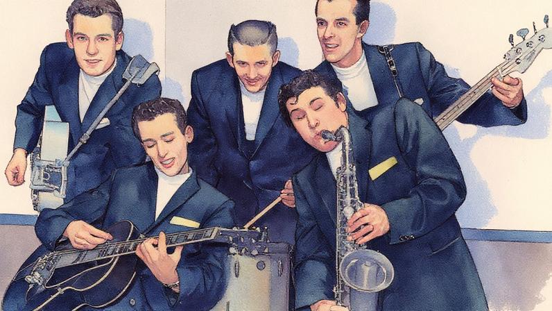 The Champs, circa 1958.
