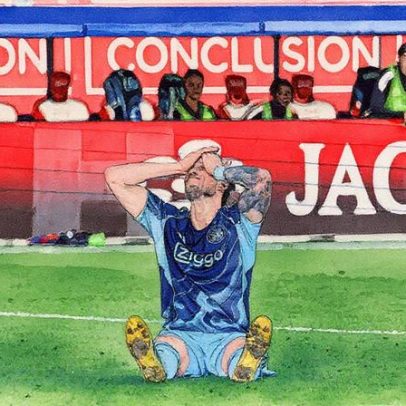 Ajax derrapa na Eredivisie e Benfica observa de perto