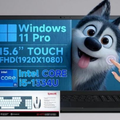 Dell liquida notebook 2025 com 80% de desconto; estoque quase esgotado com Redragon