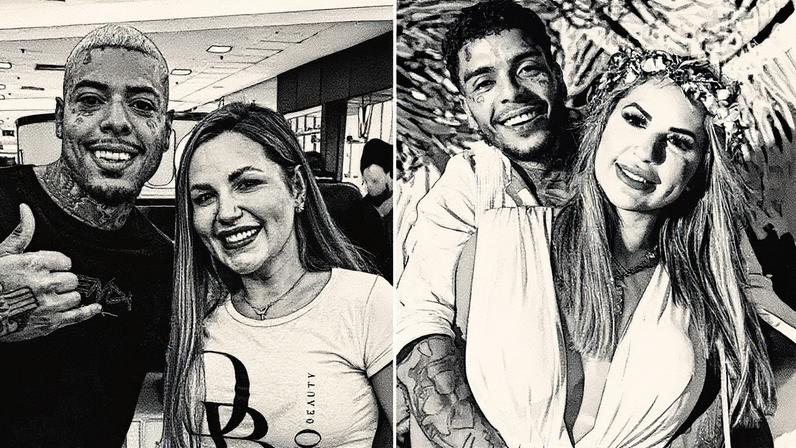 Deolane Bezerra posa com Pedro Augusto, sósia de MC Kevin (1998-2021) — Foto: Reprodução/Instagram
