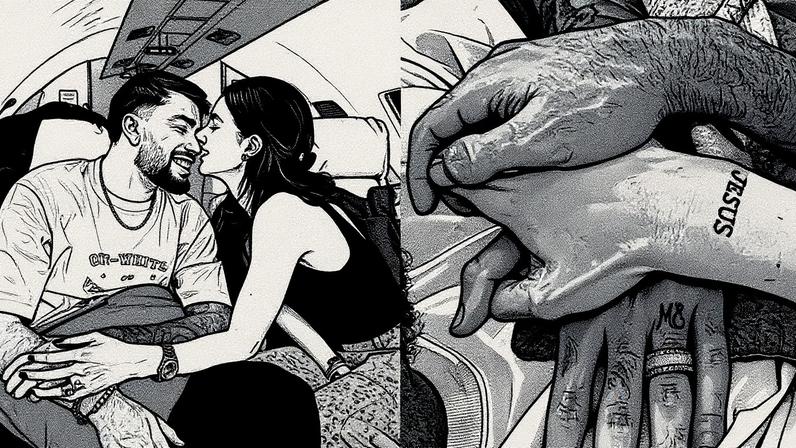 Esposa de Lucas Paquetá celebra sete anos de casamento com o jogador — Foto: Reprodução/Instagram