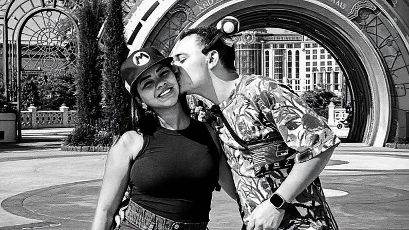 Ary Mirelle abre álbum de fotos em Orlando ao lado de João Gomes — Foto: Reprodução/Instagram