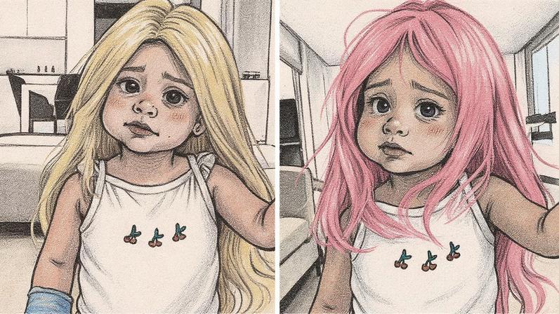 Helena, filha de Amanda Kimberlly e Neymar — Foto: Reprodução/Instagram