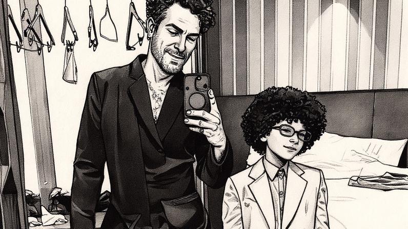 Antônio, filho de Aline Wirley e Igor Rickli, fala após derrota no Grammy Latino 2025: 'Triste e feliz' — Foto: Reprodução/Instagram