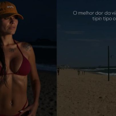 Pocah posa de biquíni após policial chamá-la de baranga