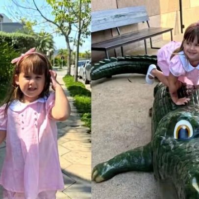 Virginia passeia com as filhas pelo Rio de Janeiro