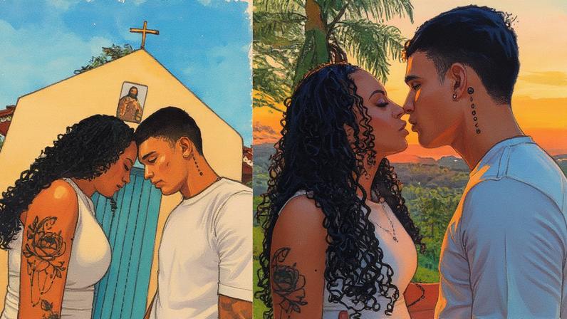 Nickole Neiff anuncia gravidez com Christian Rafanelli — Foto: Reprodução/Instagram