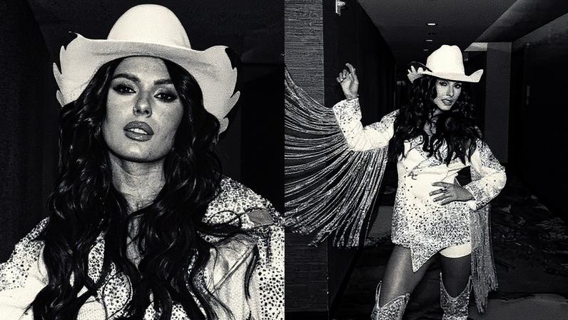 Ana Castela para o Grammy Latino — Foto: Reprodução/Instagram
