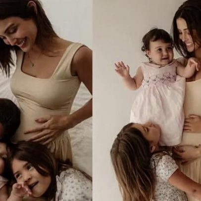 Letícia Almeida fala sobre os primeiros meses da gravidez da 4ª filha