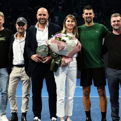 Djokovic homenageia o influente treinador Pilic, falecido em setembro