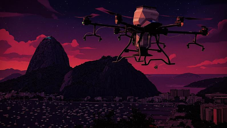 O projeto ganhou tração após virem a público vídeos de um drone controlado por criminosos durante uma megaoperação policial no Rio de Janeiro, (Foto: Fernando Frazão/Agência Brasil)