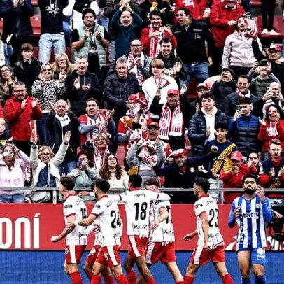 Girona vence e deixa a zona de despromoção