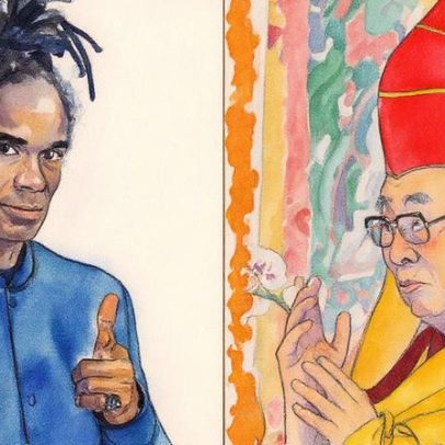 Membro do Milli Vanilli confronta o Dalai Lama em busca de Grammy