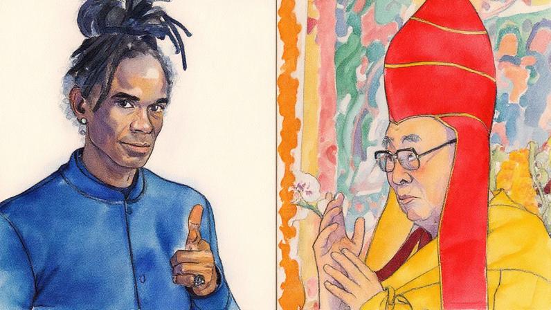 Fab Morvan and the Dalai Lama